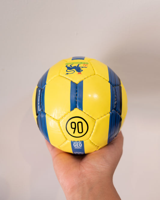 Mini Balón Total 90 Amarillo y Azul