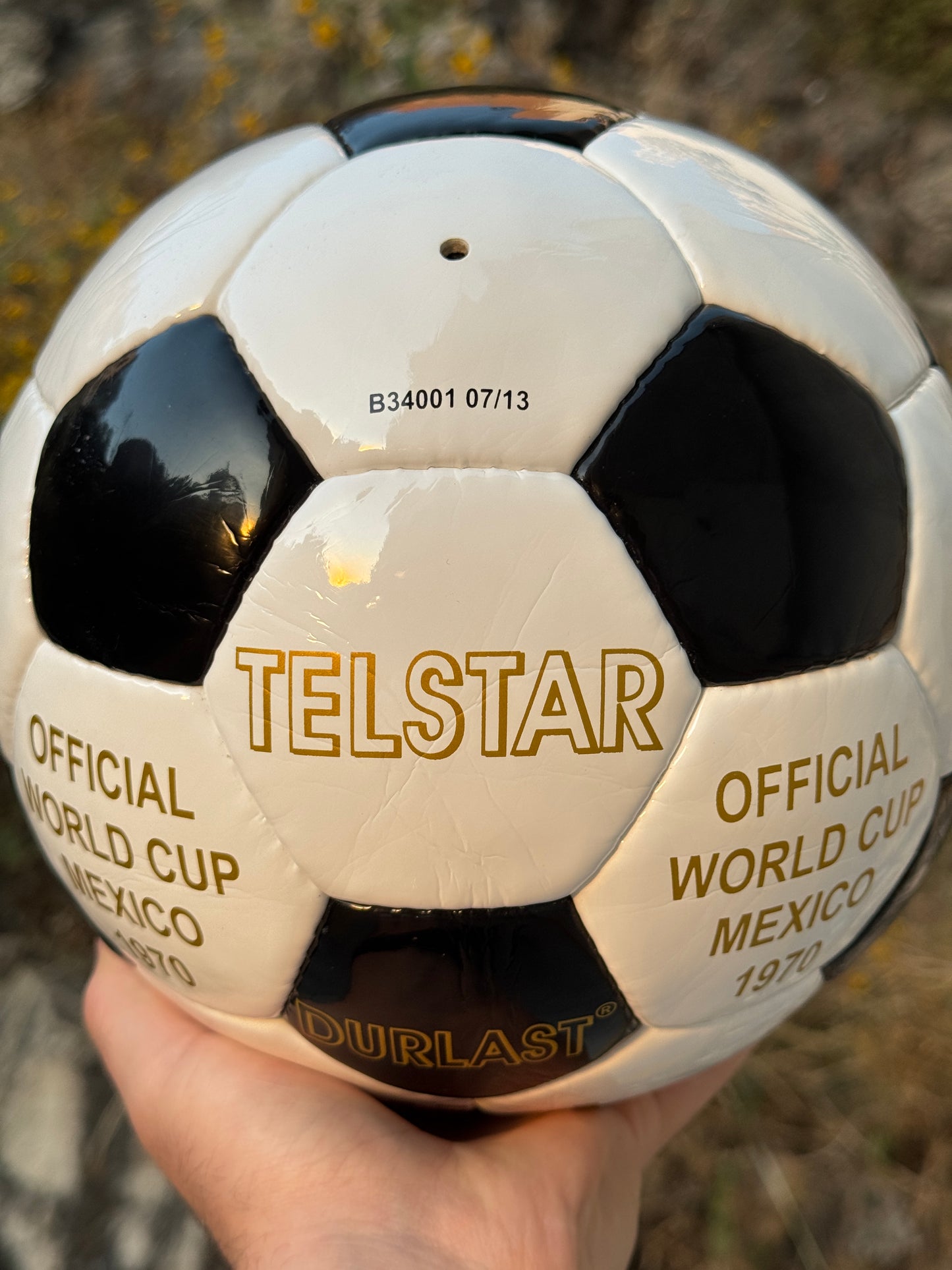 Balón Telstar México 1970