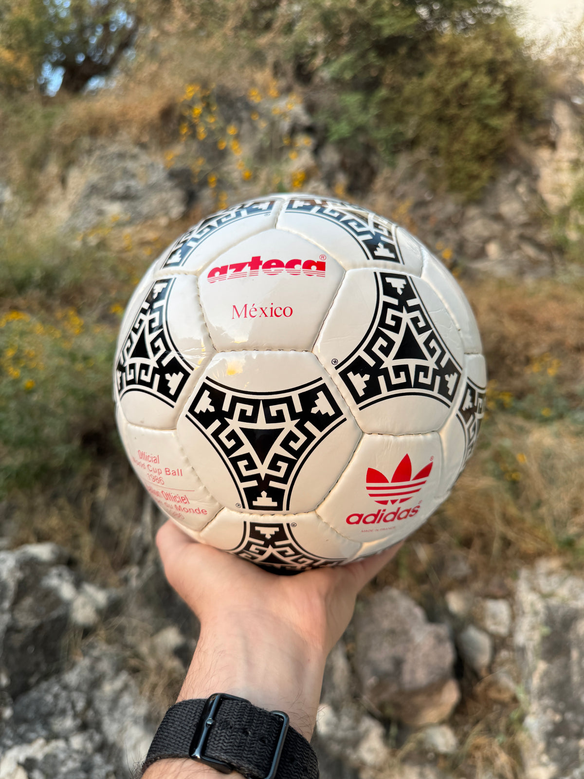 Balón Azteca México 1986