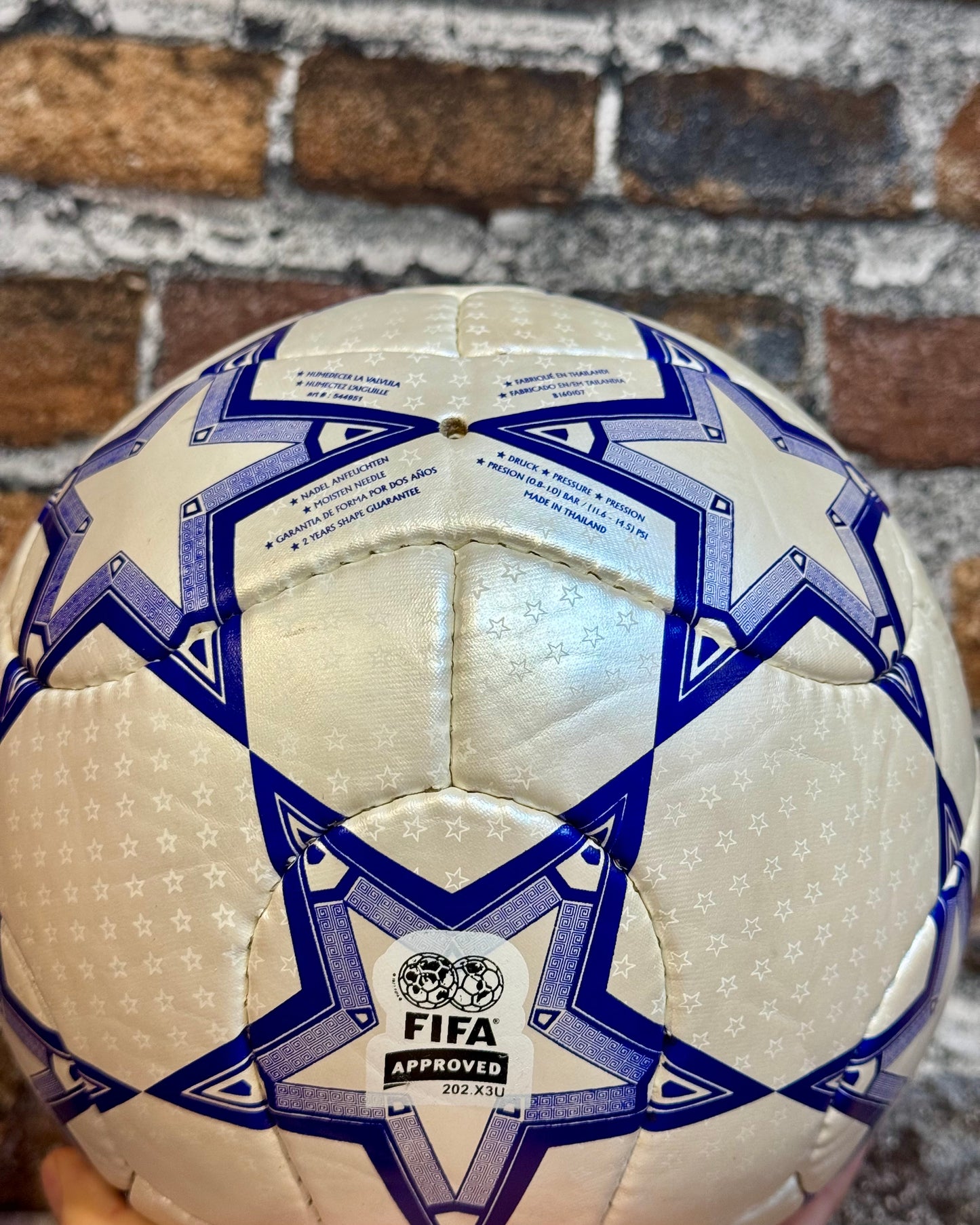 Balón Champions Final Atenas 2007