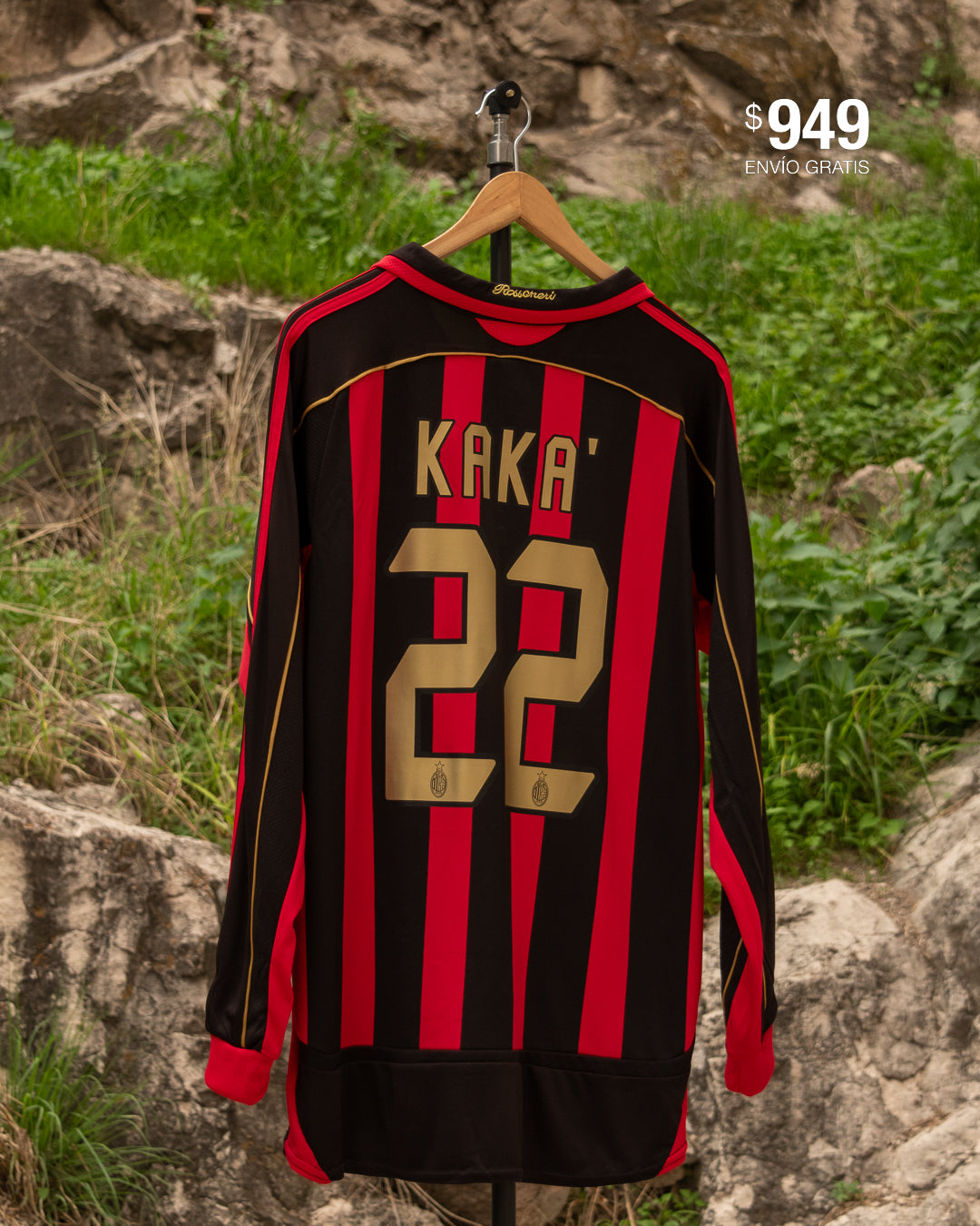 AC Milán	'06 Local - KAKÁ	#22 (Manga larga)