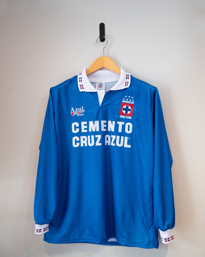 Cruz Azul 1996 Local Manga Larga (Azul Sport)