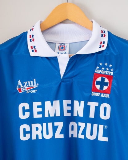 Cruz Azul 1996 Local Manga Larga (Azul Sport)