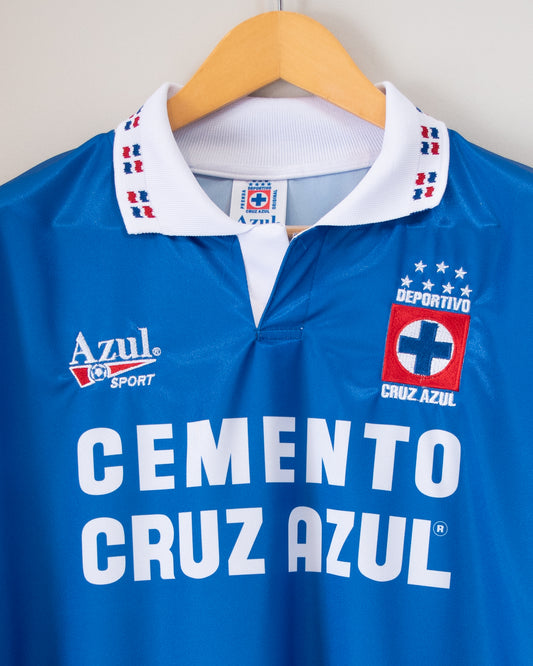 Cruz Azul 1996 Local Manga Larga (Azul Sport)