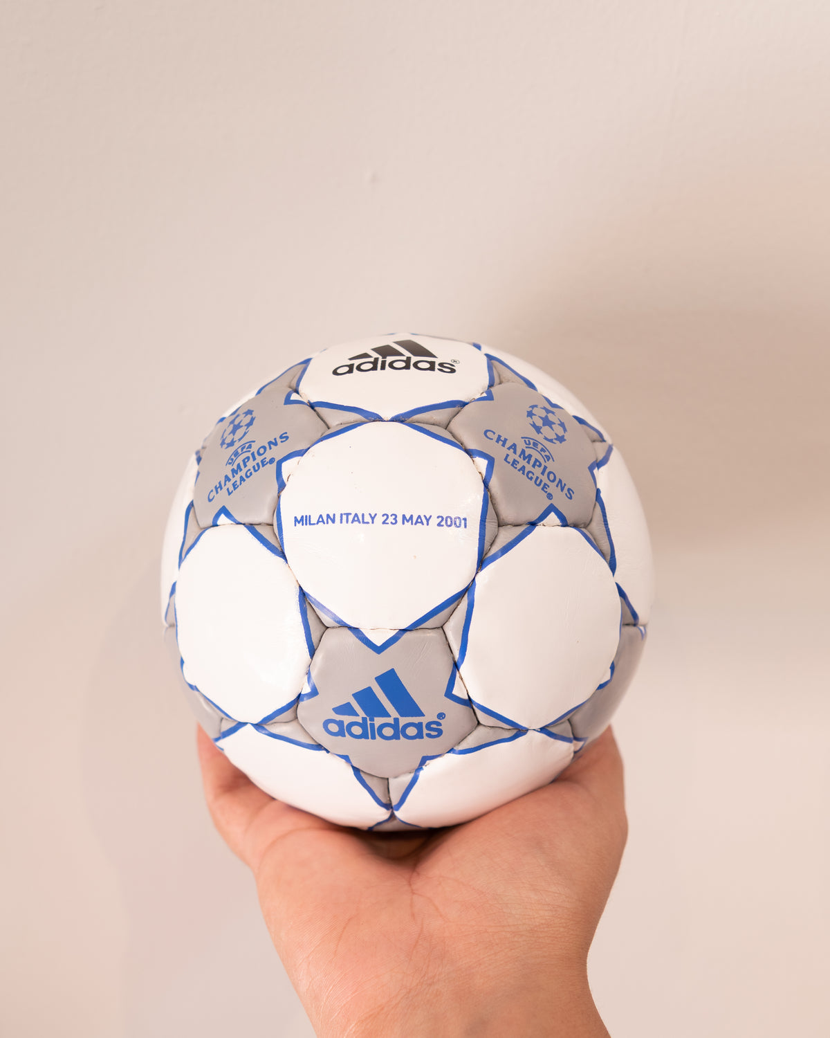 Mini Balón Champions Final Milano 2001