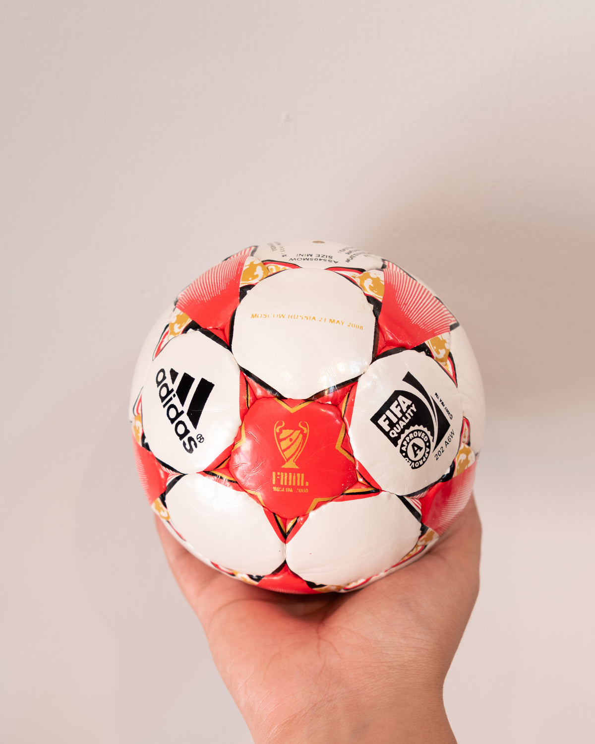 Mini Balón Champions Final Moscow 2008