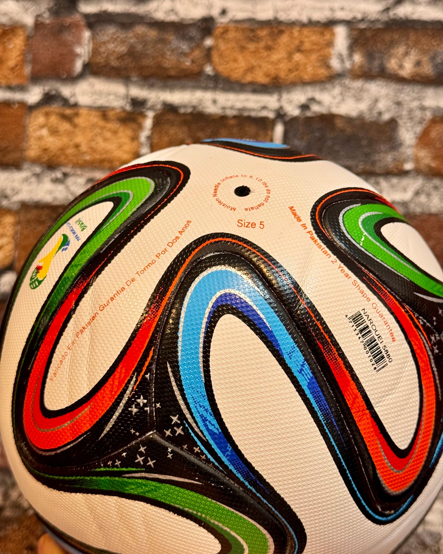 Balón Brazuca Brasil 2014