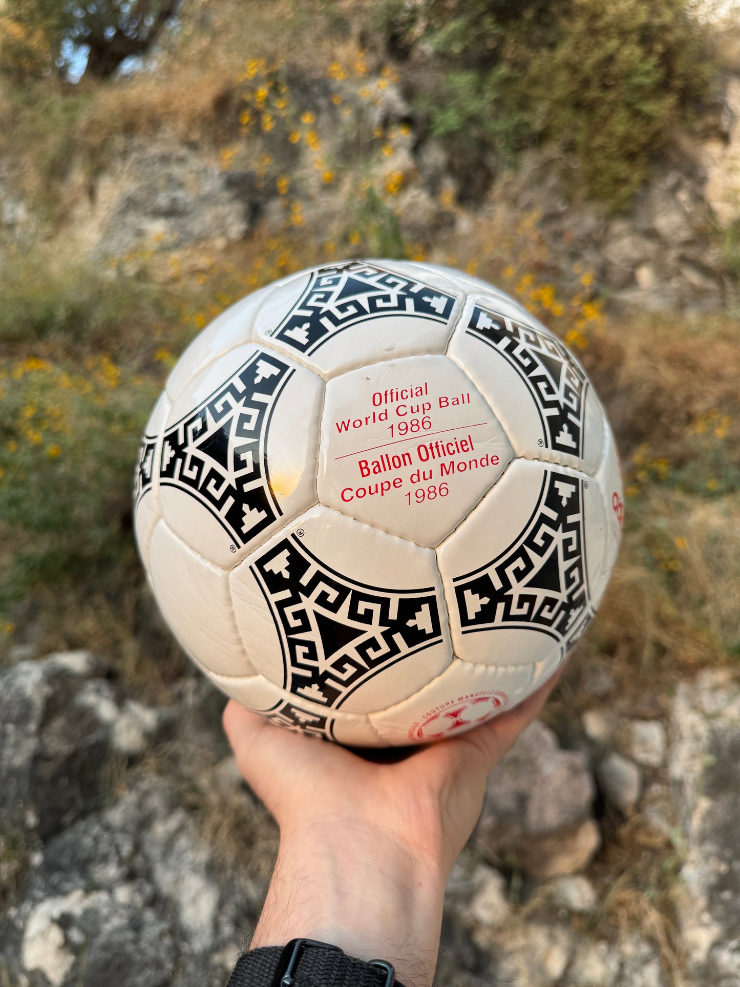 Balón Azteca México 1986