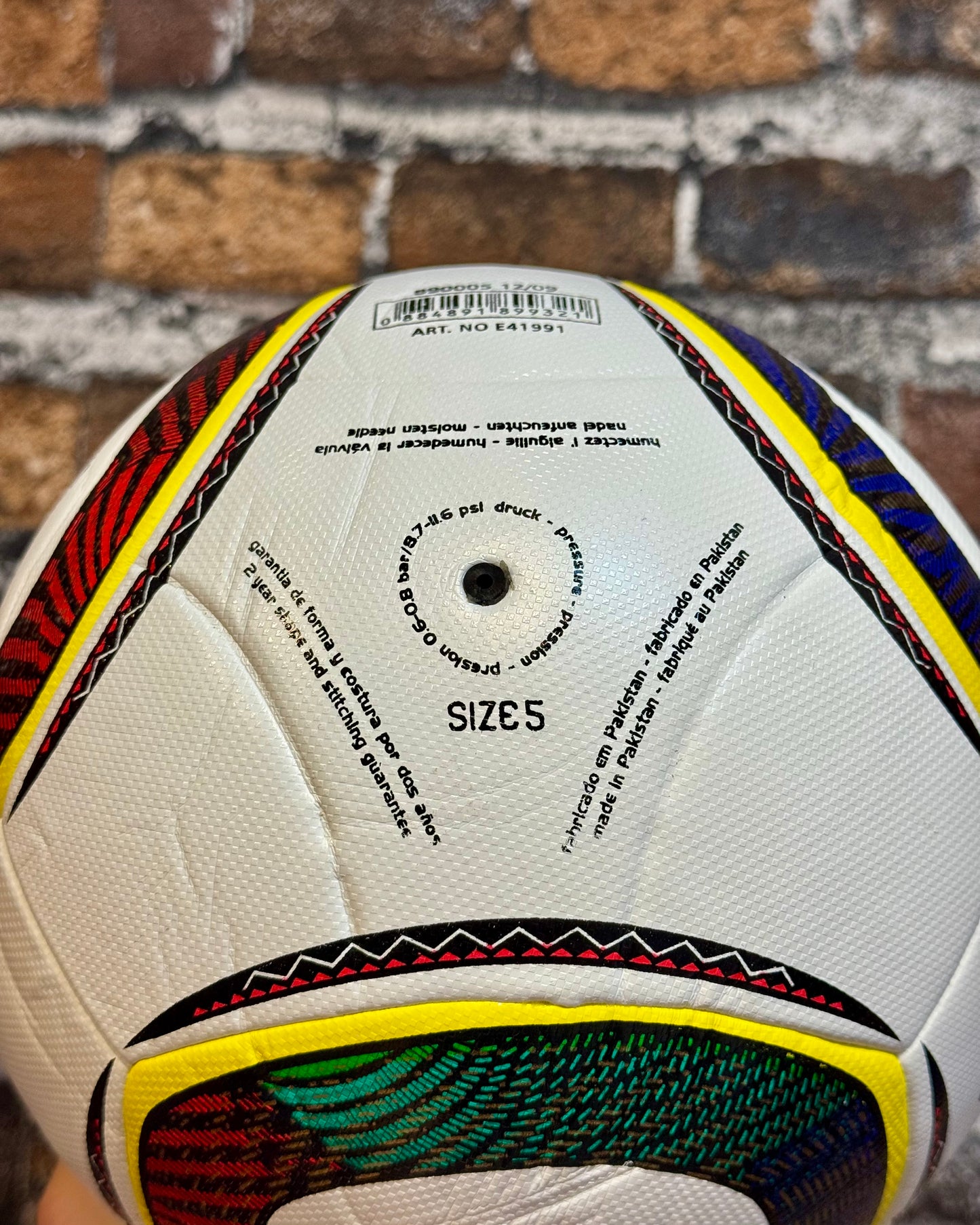 Balón Jabulani Sudáfrica 2010