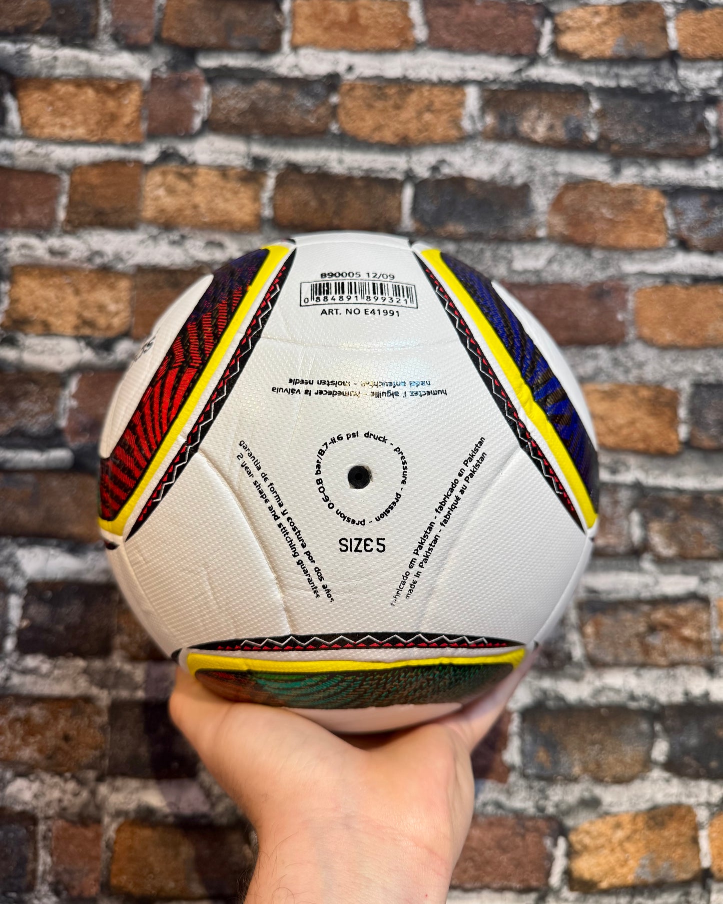 Balón Jabulani Sudáfrica 2010