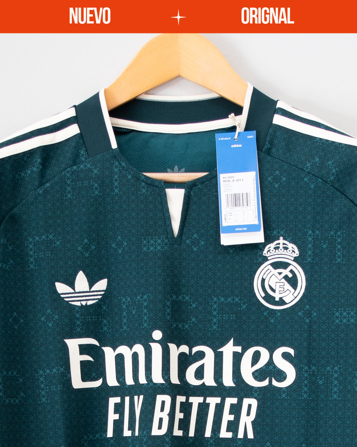 Real Madrid 2026-27 Visita Manga Larga (Original)