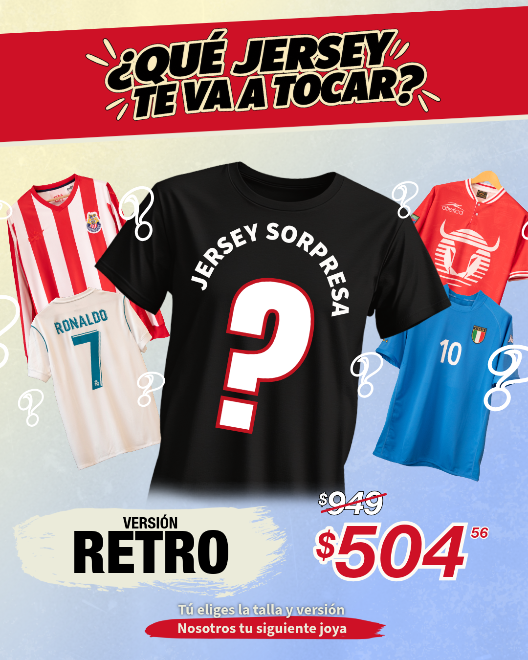 Jersey Sorpresa 🤩