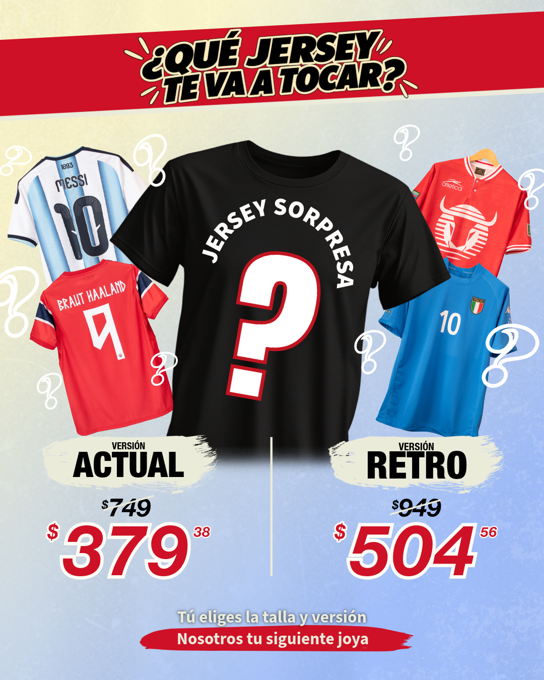 Jersey Sorpresa 🤩