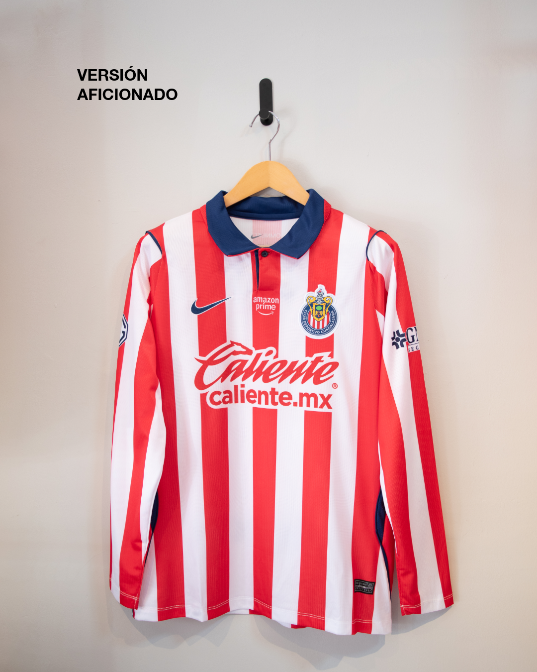 Chivas 2026-27 Local Manga Larga