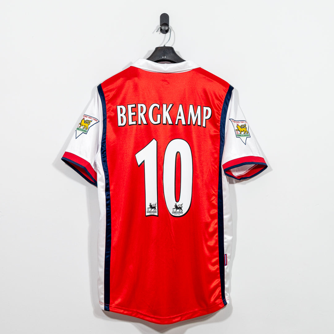 Arsenal 1997-1998 Local Campeón Premier League - #10 Bergkamp